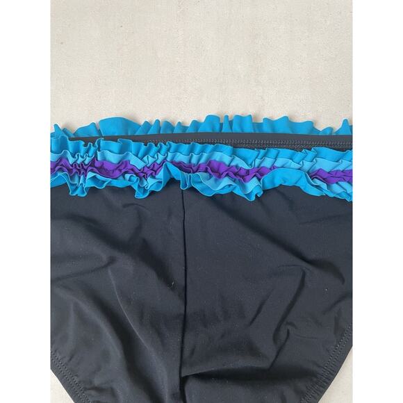 Bleu Rod Beattie Swim Bikini Bottom Ruffled Swimwear - Picture 7 of 8